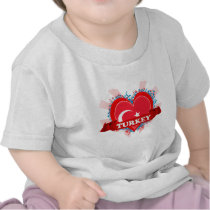 Vintage I Love Turkey Shirts