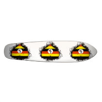 Vintage I Love Uganda Skate Deck