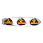 Vintage I Love Uganda Skate Deck
