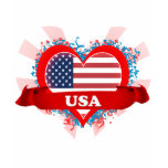 Vintage I Love Usa T-shirts