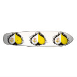 Vintage I Love Vatican City Skate Board