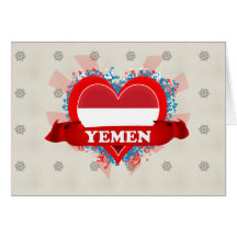 Vintage I Love Yemen Cards