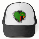 Vintage I Love Zambia hats