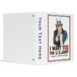 Vintage I Want You Army Poster binders