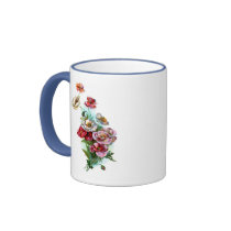 Vintage Icelandic Poppies mugs