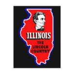 Vintage Illinois, Abe Lincoln Country Postcards