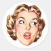 Vintage Illustrated Person #7 Sticker