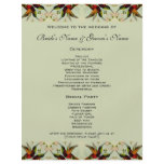 Vintage Illustration Hummingbirds Wedding Flyers