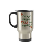 Vintage I'm not Irish Kiss Me Anyway Mugs
