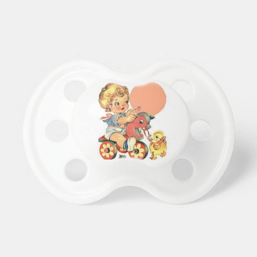 Vintage Image Pacifier Zazzle