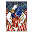 Vintage Independence and Freedom card