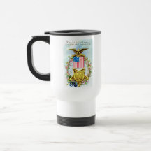 Vintage Independence Day Mugs