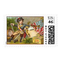 Vintage Independence Day Postage