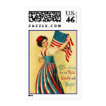 Vintage Independence Day Postage