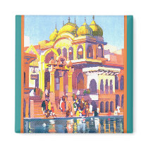 Vintage India magnets