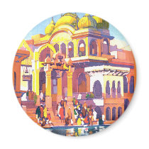 Vintage India magnets