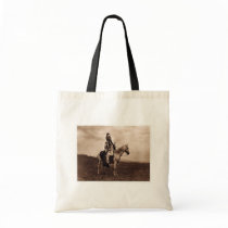 Vintage Indian War Chief Canvas Bags