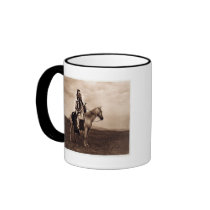 Vintage Indian War Chief Coffee Mug