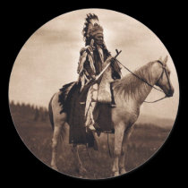 Vintage Indian War Chief stickers