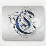 Vintage Initial C Mouse Pad