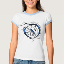 Vintage Initial O t-shirts