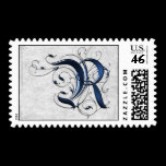 Vintage Initial R