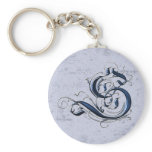 Vintage Initial S Key Chains