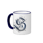 Vintage Initial S mugs
