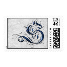 Vintage Initial S Stamp