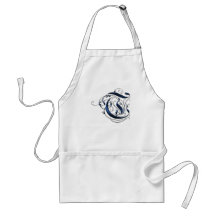 Vintage Initial T Apron