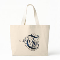 Vintage Initial T bags