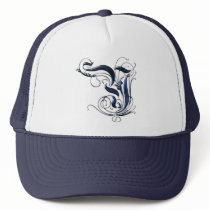 Vintage Initial Y hats