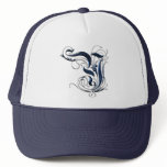 Vintage Initial Y hats