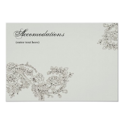 Vintage Inspired Enclosure Cards Zazzle
