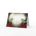Vintage-Inspired Gothic Rose Card