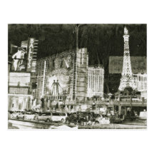Vintage Inspired Las Vegas Postcard