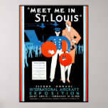 Vintage International Aircraft Exposition Posters