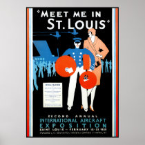 Vintage International Aircraft Exposition Posters