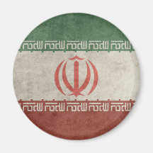 Vintage Iran Flag Magnet