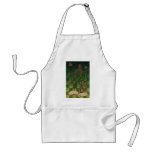 Vintage Irish Heart Symbols Clovers Harp Aprons