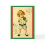 Vintage Irish Laddie - St. Patrick's Greeting Card