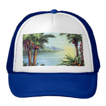 Vintage Island Cap Trucker Hats