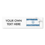 Vintage Israel Flag Bumper Stickers