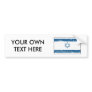 Vintage Israel Flag Bumper Stickers