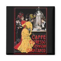 Vintage Italian Coffee espresso advertisement Fridge Magnet