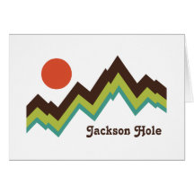 Vintage Jackson Hole Cards