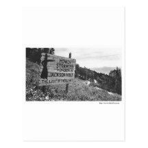 Vintage Jackson Hole Post Card