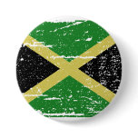 Vintage Jamaica Flag Button
