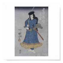 Vintage Japanese Art Poster posters by samkar Vintage Japanese Art Poster posters