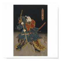 Vintage Japanese Art Poster posters by samkar Vintage Japanese Art Poster posters